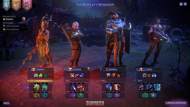 Image for the game Terrinoth: Heroes of Descent