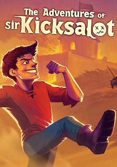 Cover image for the game The Adventures of Sir Kicksalot