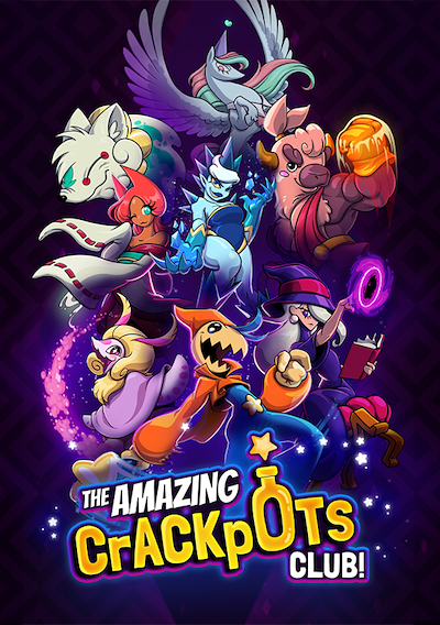 Cover image for the game The Amazing Crackpots Club!
