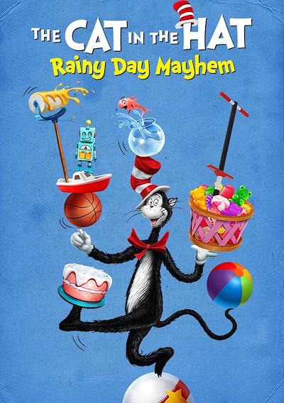 Cover image for the game The Cat in the Hat: Rainy Day Mayhem