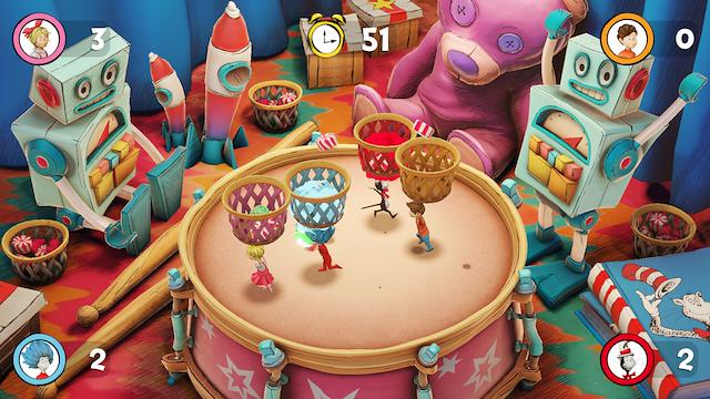 Image for the game The Cat in the Hat: Rainy Day Mayhem