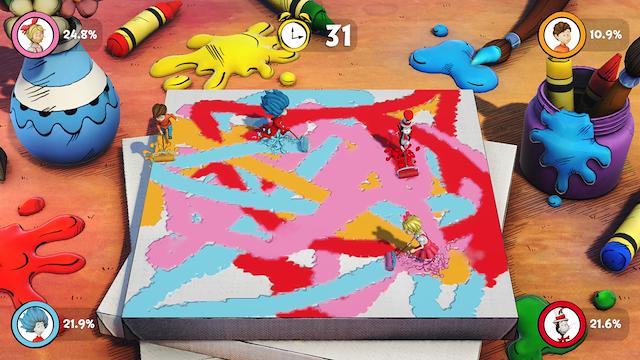 Image for the game The Cat in the Hat: Rainy Day Mayhem