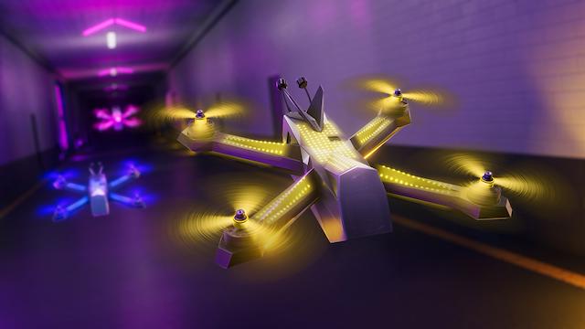 Image for the game The Drone Racing League Simulator