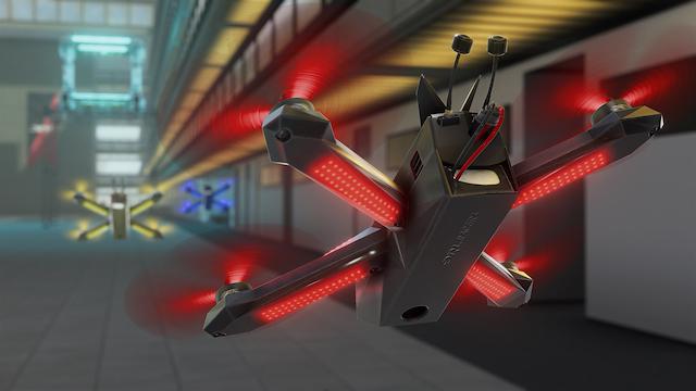 Image for the game The Drone Racing League Simulator