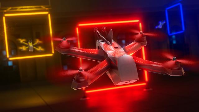 Image for the game The Drone Racing League Simulator