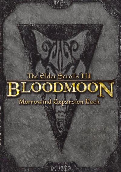 Cover image for the game The Elder Scrolls III: Bloodmoon