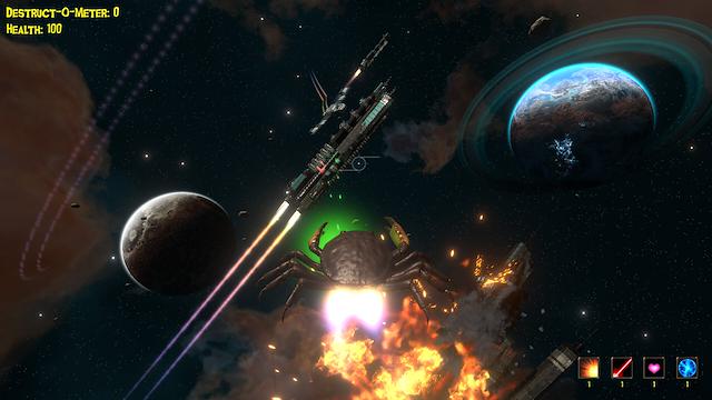 Image for the game The Giant Crab in Space