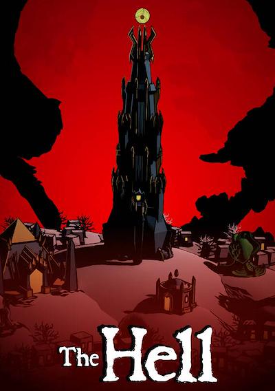 Cover image for the game The Hell: City Builder of the Dead