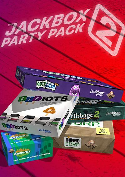 Cover image for the game The Jackbox Party Pack 2