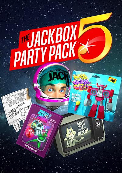 Cover image for the game The Jackbox Party Pack 5