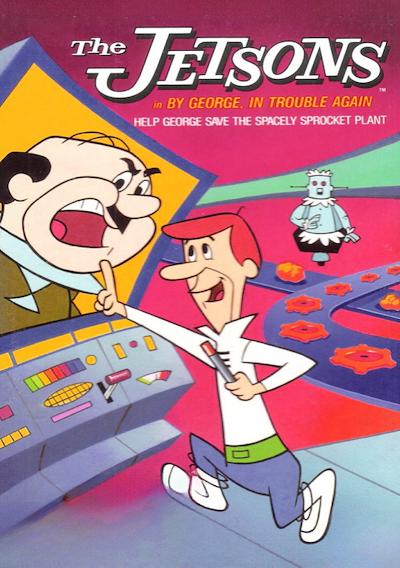 Cover image for the game The Jetsons in By George, in Trouble Again
