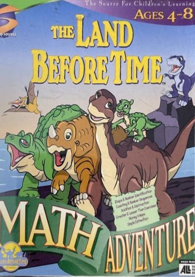 Cover image for the game The Land Before Time: Math Adventure