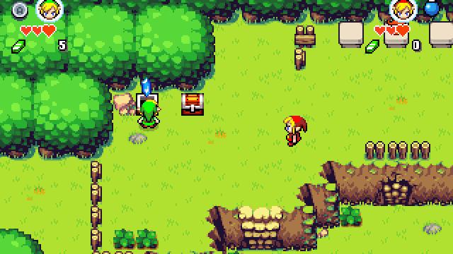 Image for the game The Legend of Zelda: Four Swords Online