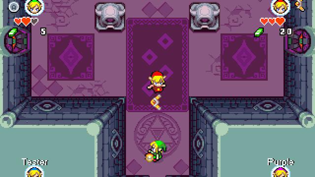 Image for the game The Legend of Zelda: Four Swords Online