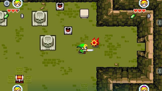 Image for the game The Legend of Zelda: Four Swords Online