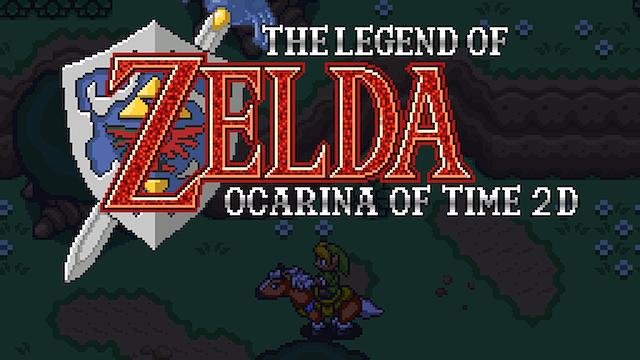 Image for the game The Legend of Zelda: Ocarina of Time 2D