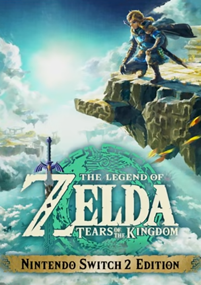 Cover image for the game The Legend of Zelda: Tears of the Kingdom - Nintendo Switch 2 Edition