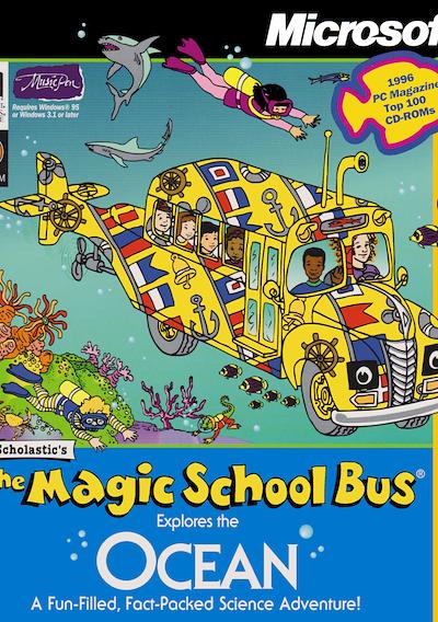 Cover image for the game The Magic School Bus Explores the Ocean