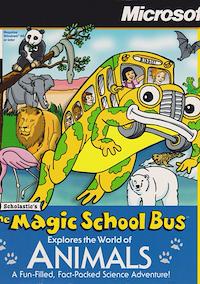 Cover image for the game The Magic School Bus Explores the World of Animals