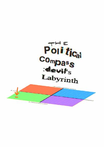 Cover image for the game The Political Compass: Devil's Labyrinth
