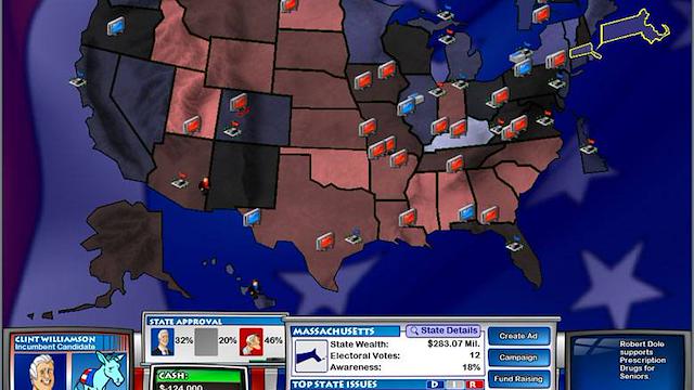 Image for the game The Political Machine 2004