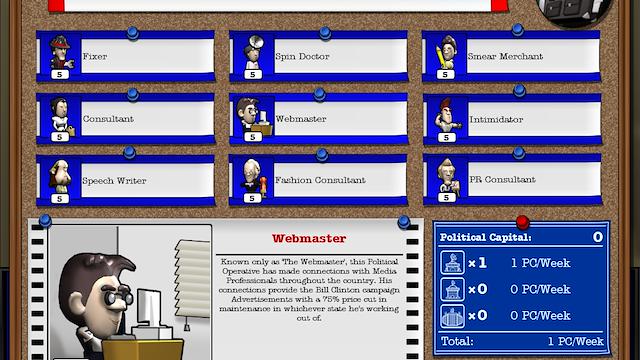 Image for the game The Political Machine 2008