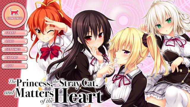 Image for the game The Princess, the Stray Cat, and Matters of the Heart