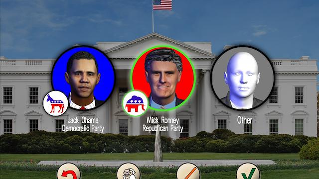 Image for the game The Race for the White House