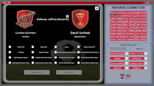 Image for the game The Referee Committee