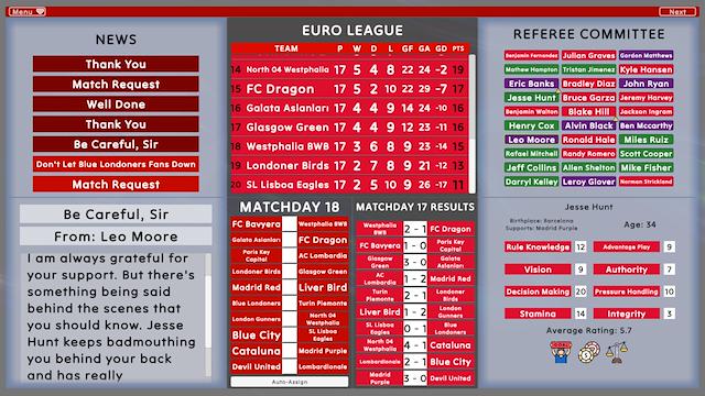 Image for the game The Referee Committee