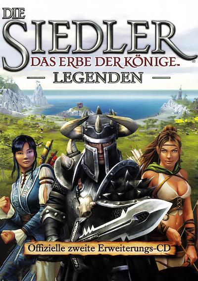 Cover image for the game The Settlers: Heritage of Kings - Legends Expansion Disc