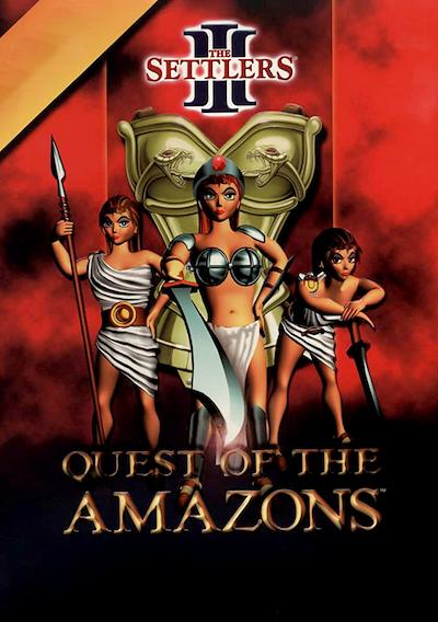 Cover image for the game The Settlers III: Quest of the Amazons