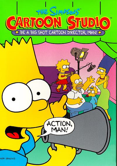 Cover image for the game The Simpsons: Cartoon Studio