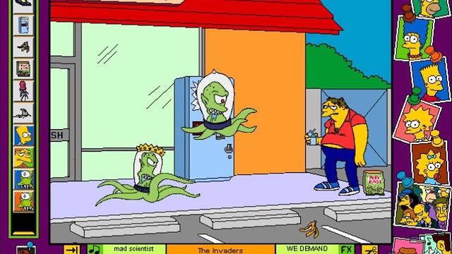 Image for the game The Simpsons: Cartoon Studio