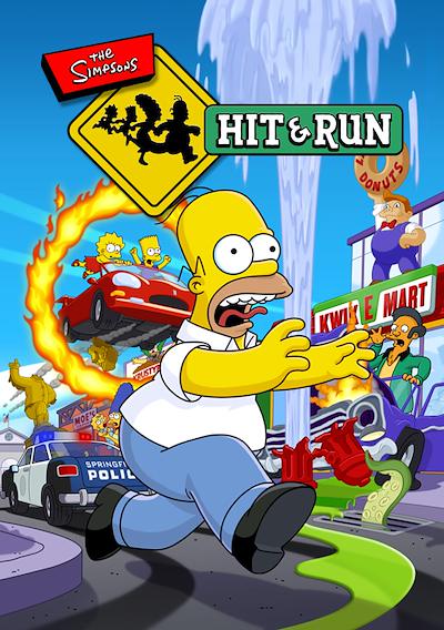 Cover image for the game The Simpsons: Hit & Run