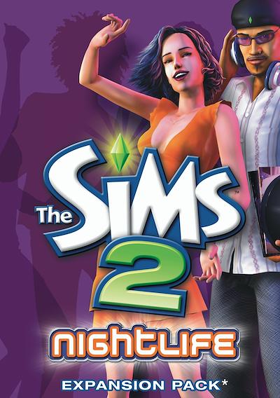 Cover image for the game The Sims 2: Nightlife