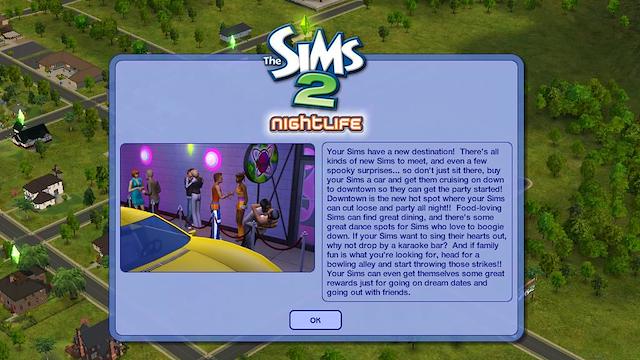 Image for the game The Sims 2: Nightlife
