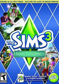 Cover image for the game The Sims 3: Hidden Springs