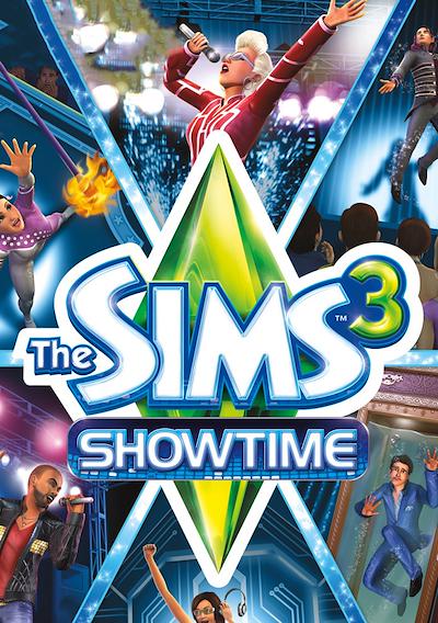 Cover image for the game The Sims 3: Showtime