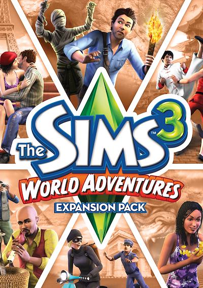 Cover image for the game The Sims 3: World Adventures