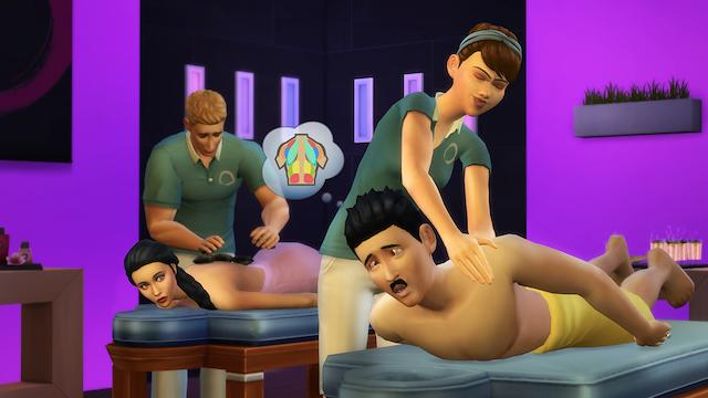 Image for the game The Sims 4: Spa Day