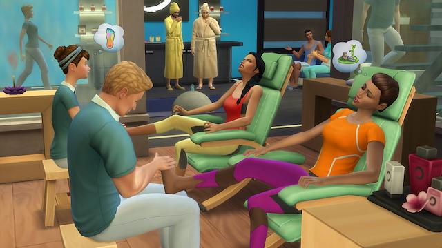 Image for the game The Sims 4: Spa Day