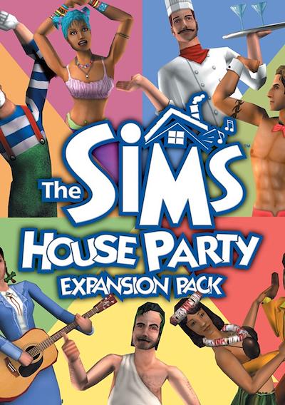 Cover image for the game The Sims: House Party
