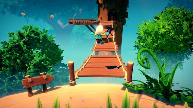 Image for the game The Smurfs: Mission Vileaf