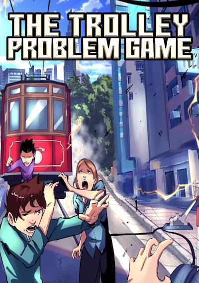 Cover image for the game The Trolley Problem Game