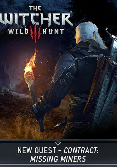 Cover image for the game The Witcher 3: Wild Hunt - New Quest 'Contract: Missing Miners'