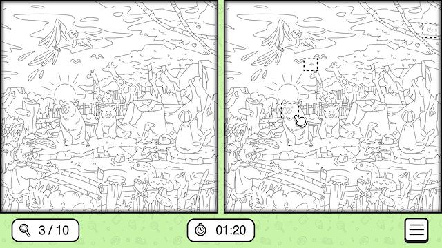 Image for the game There's No Differences: Cake
