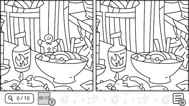 Image for the game There's No Differences: Santa