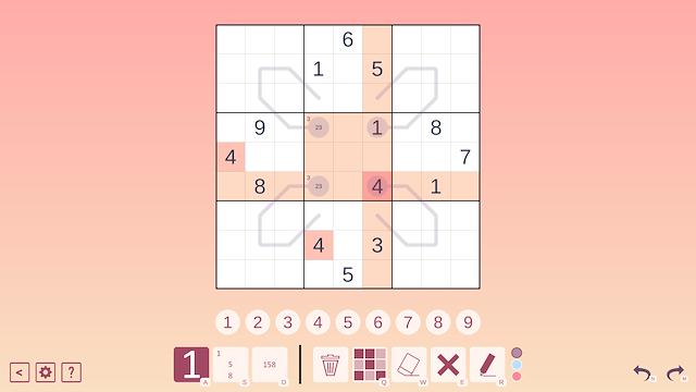 Image for the game Thermo Sudoku