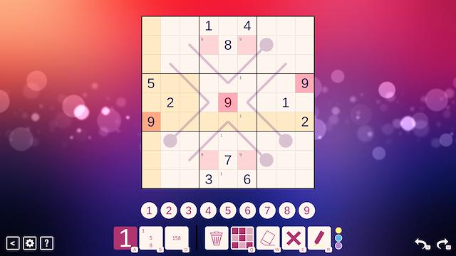 Image for the game Thermo Sudoku